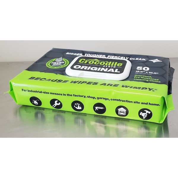 Crocodile Cloth Original Huge Cloths, 50 Count 5900-050 - main